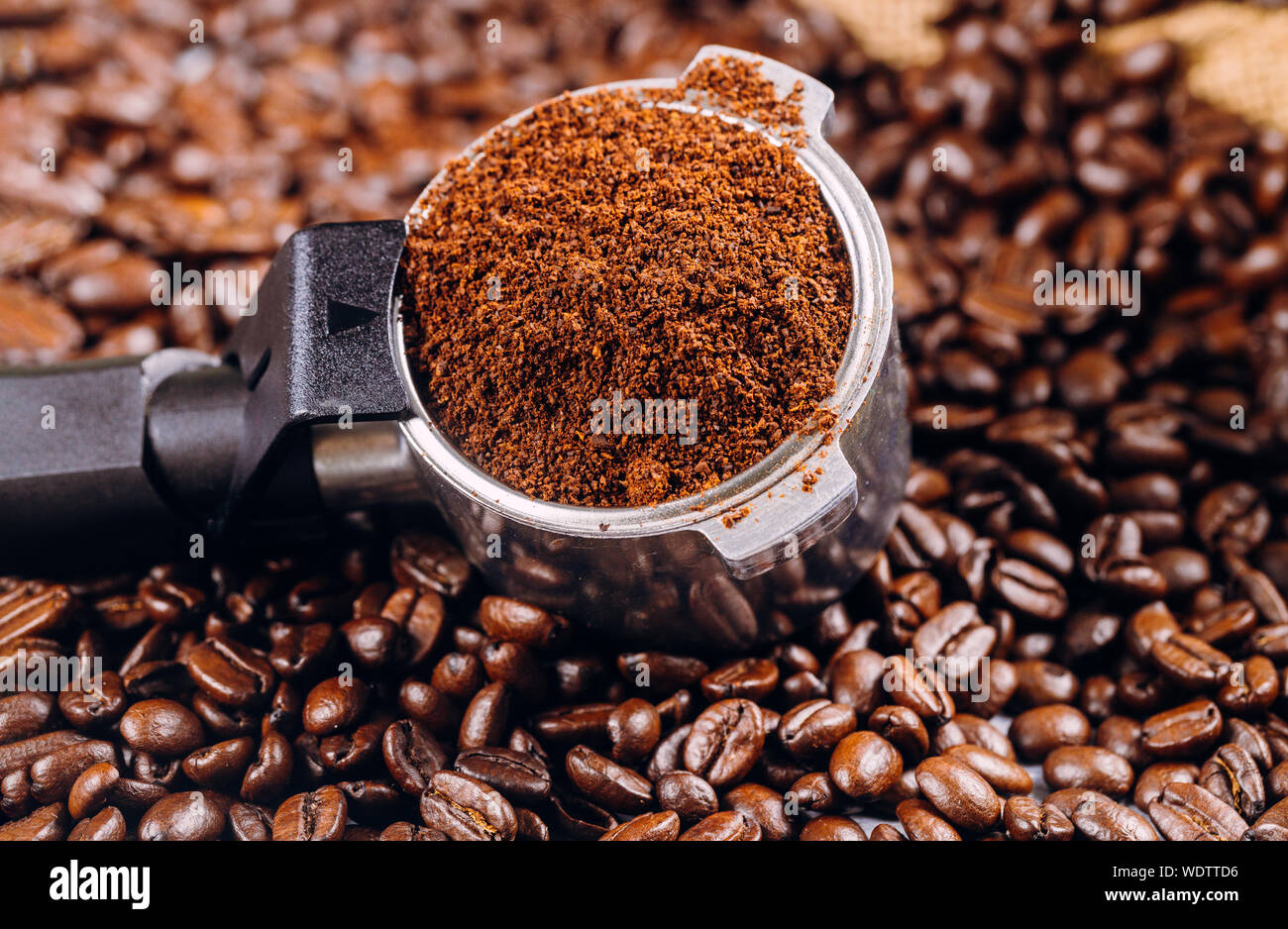 ground coffee