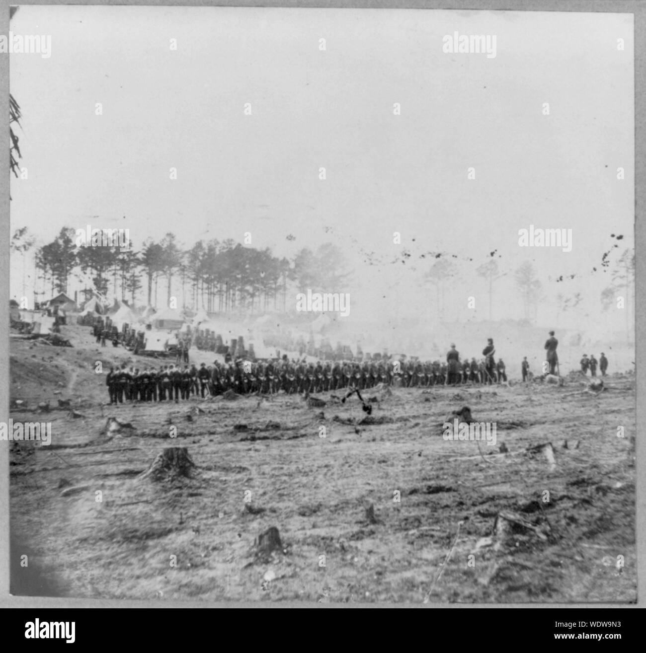 Guard mounting, 114th Pa. Infantry, Headquarters, Army of Potomac