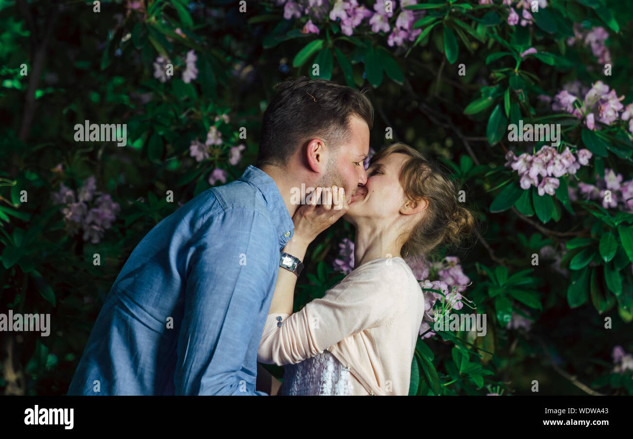 Kissing tree hi-res stock photography and images - Alamy