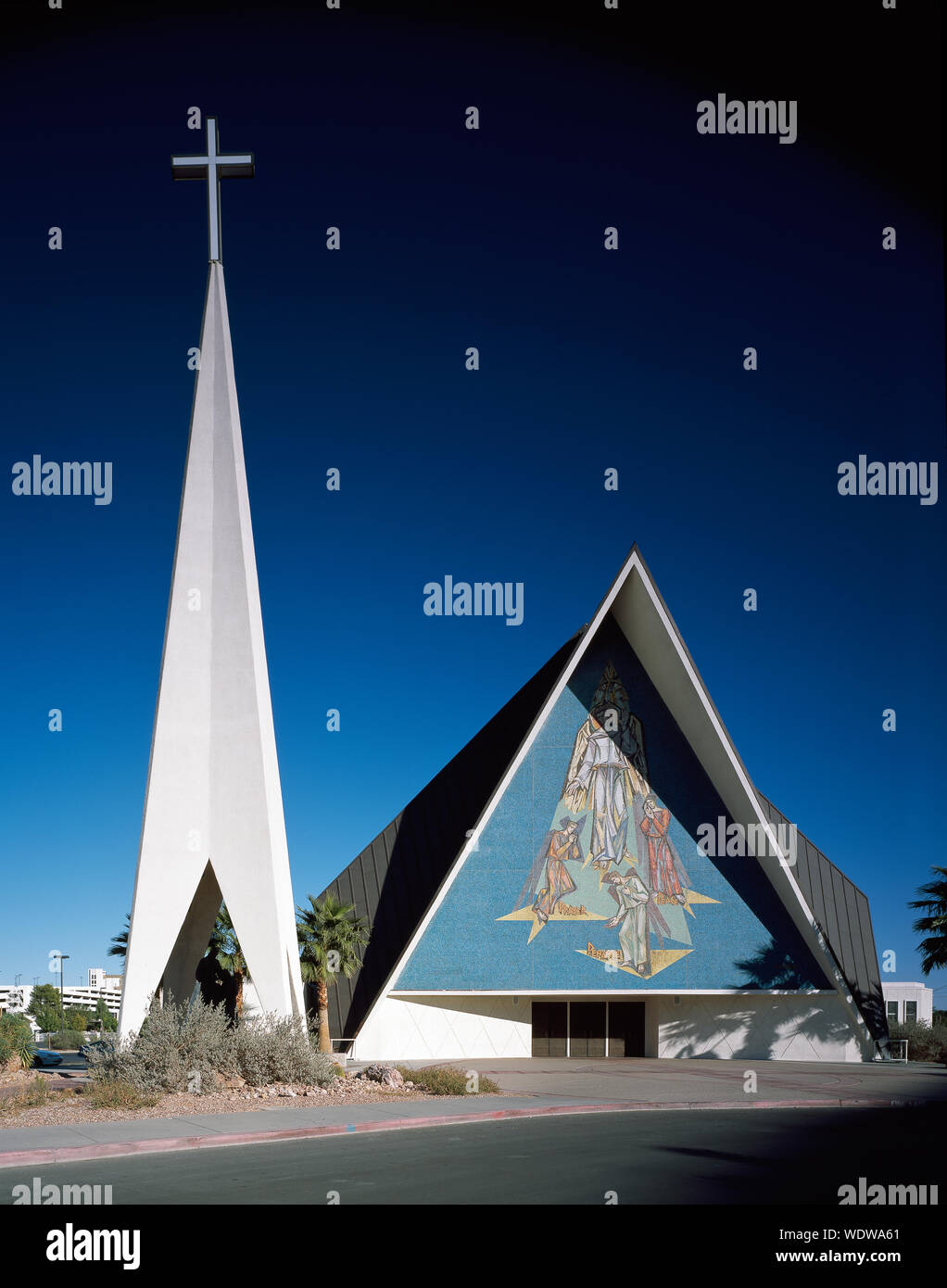 Guardian Angel Catholic Cathedral, Las Vegas, Nevada Stock Photo Alamy