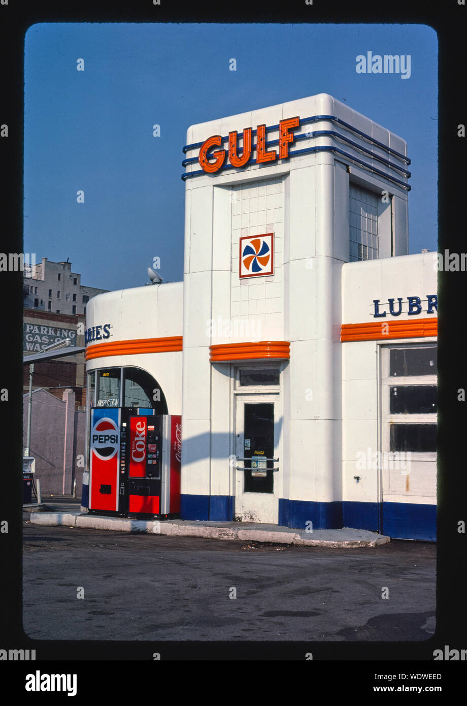 Gulf Gas, Scranton, Pennsylvania Stock Photo Alamy
