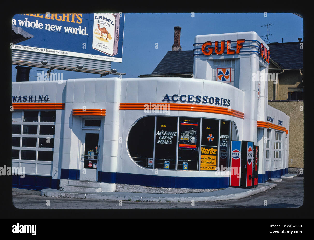 Gulf Gas, Scranton, Pennsylvania Stock Photo Alamy