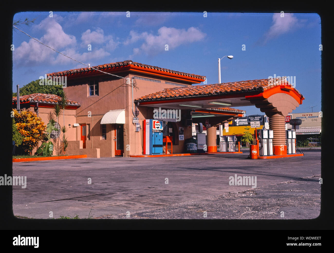 Gulf Gas, Miami, Florida Stock Photo Alamy