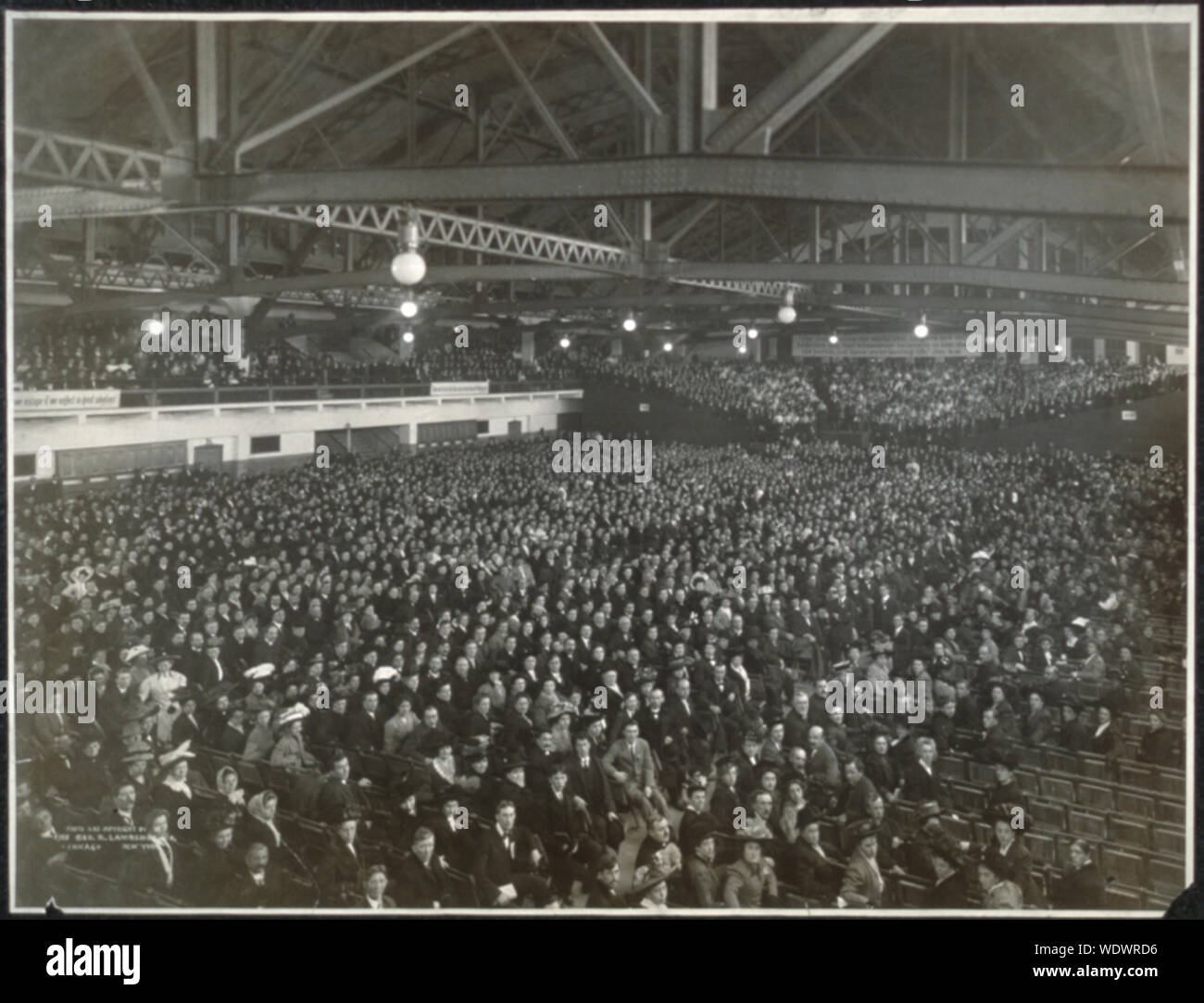 Gypsy Smith Revival, 7th Regiment Armory, Oct. 13th, 1909 Stock Photo