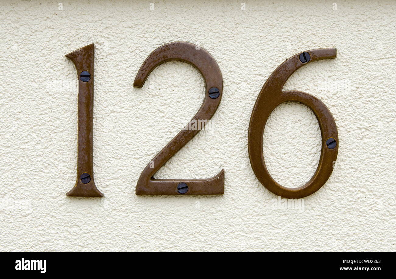 Wooden Numbers High Resolution Stock Photography and Images - Alamy