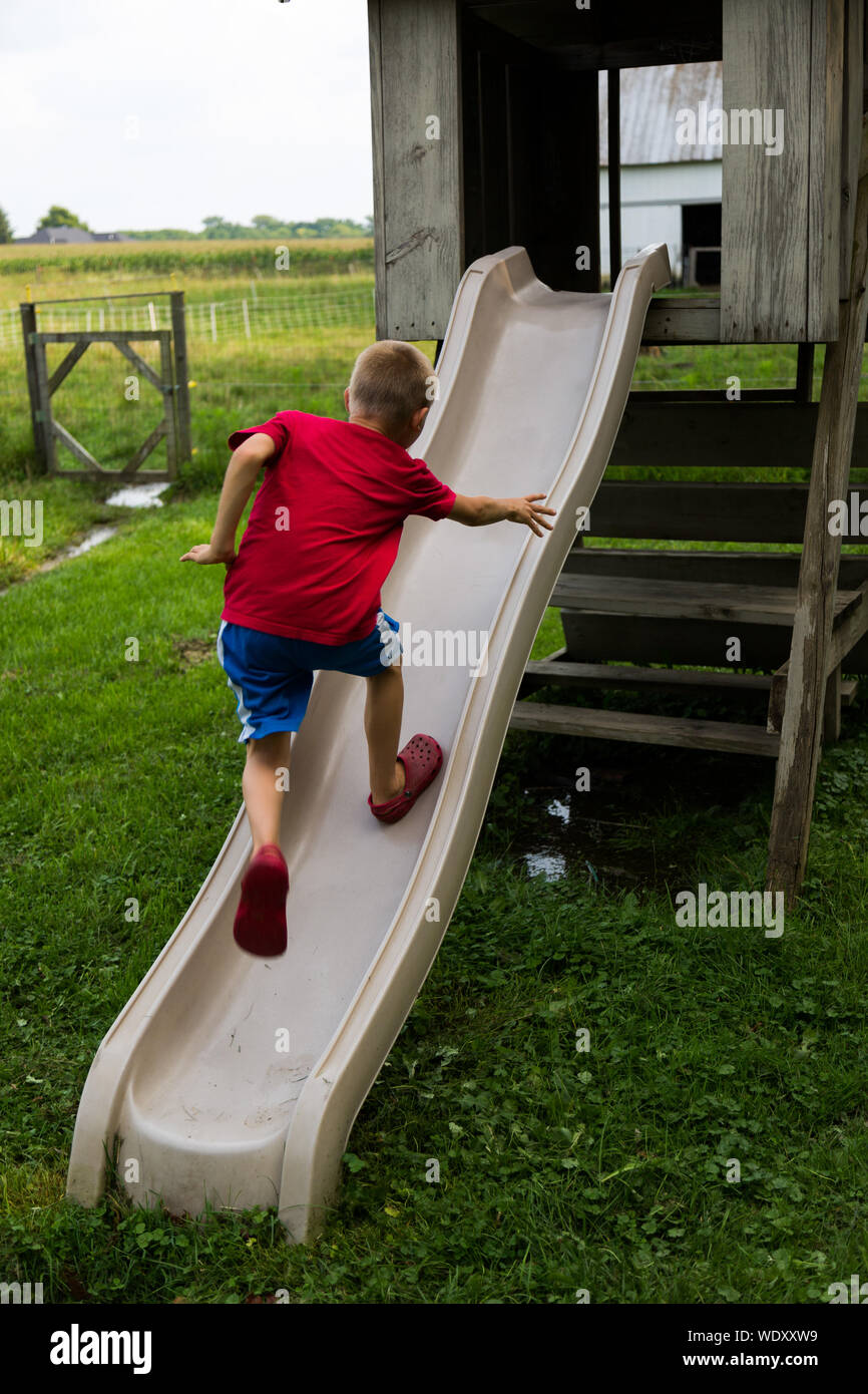 Wearing crocs hi-res stock photography and images - Alamy