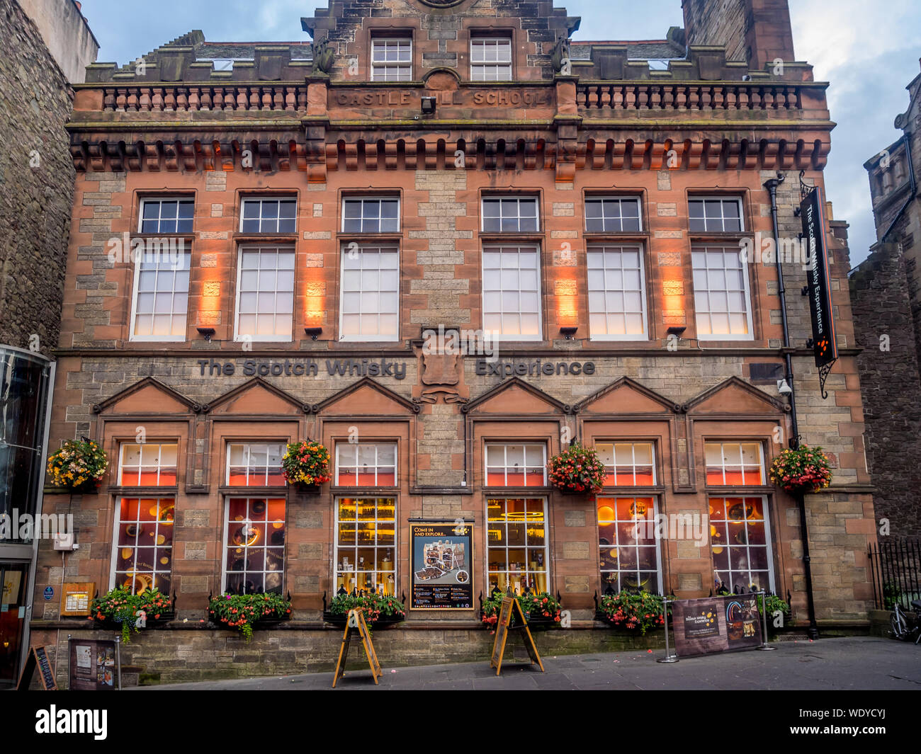 The Scotch Whisky Experience along the Royal Mile on July 28, 2017 in
