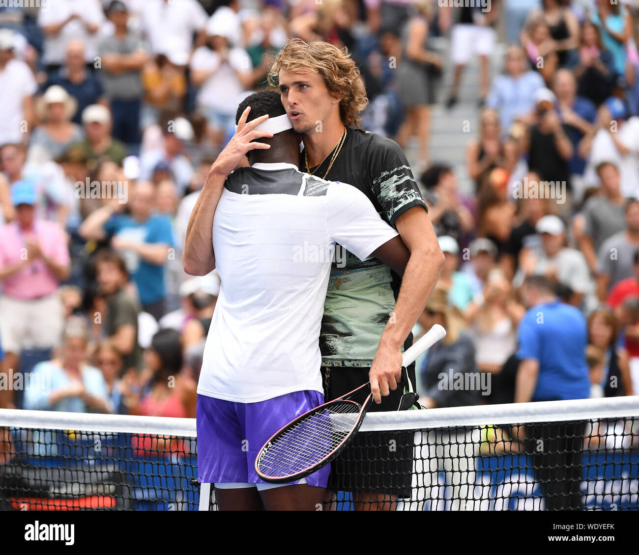 Alexander zverev national tennis center hi-res stock photography and