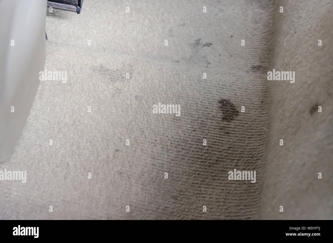 Stains on the interior car carpet Stock Photo Alamy
