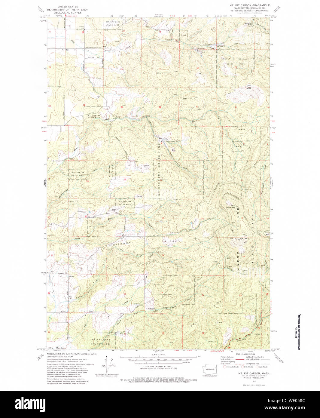 Kit carson map hires stock photography and images Alamy