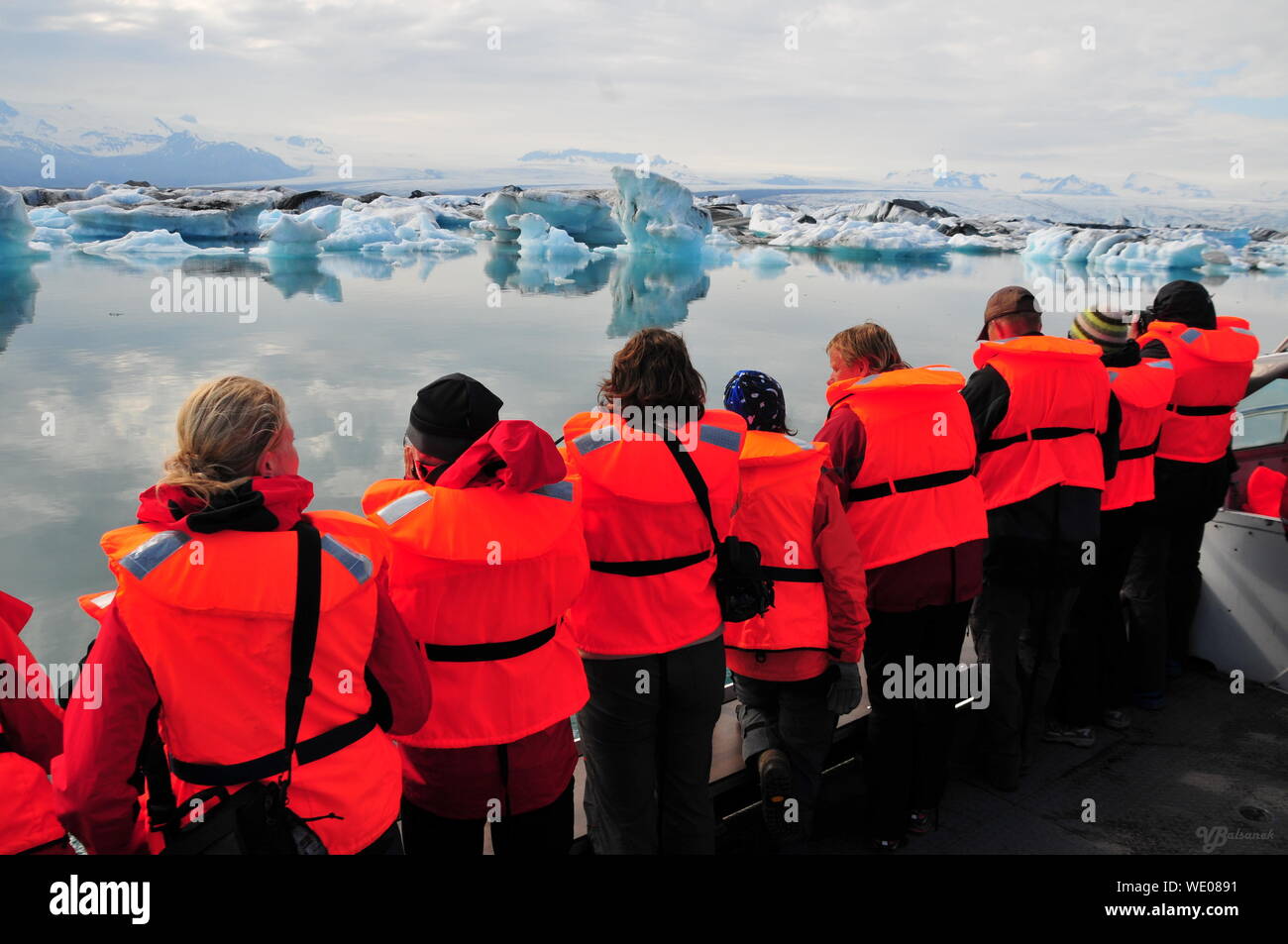 People wearing life jackets hi-res stock photography and images - Alamy