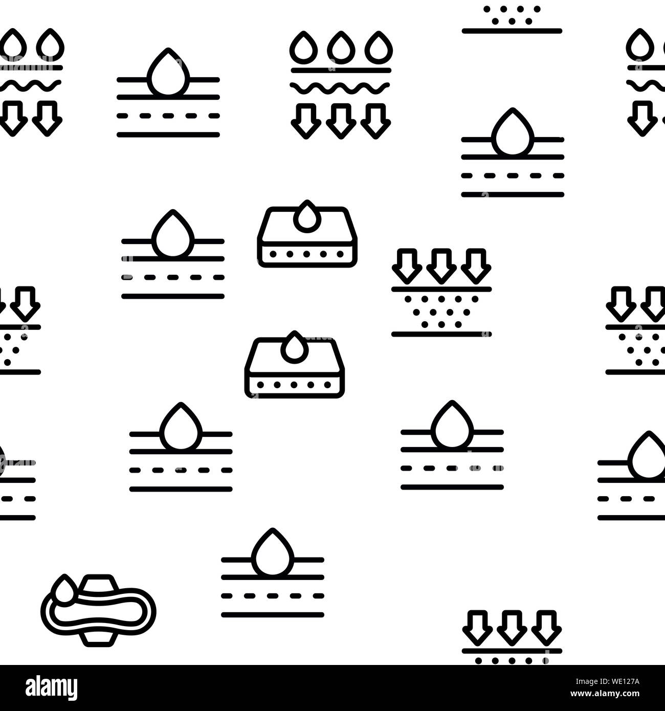Pattern material materials Stock Vector Images - Alamy