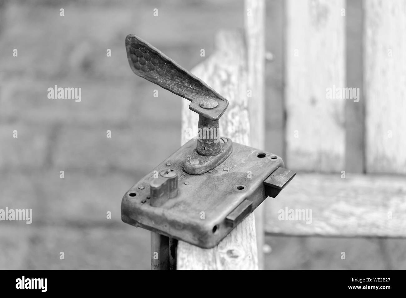 lock cylinder Stock Photo