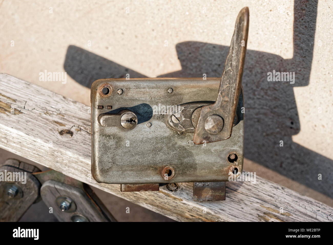 lock cylinder Stock Photo