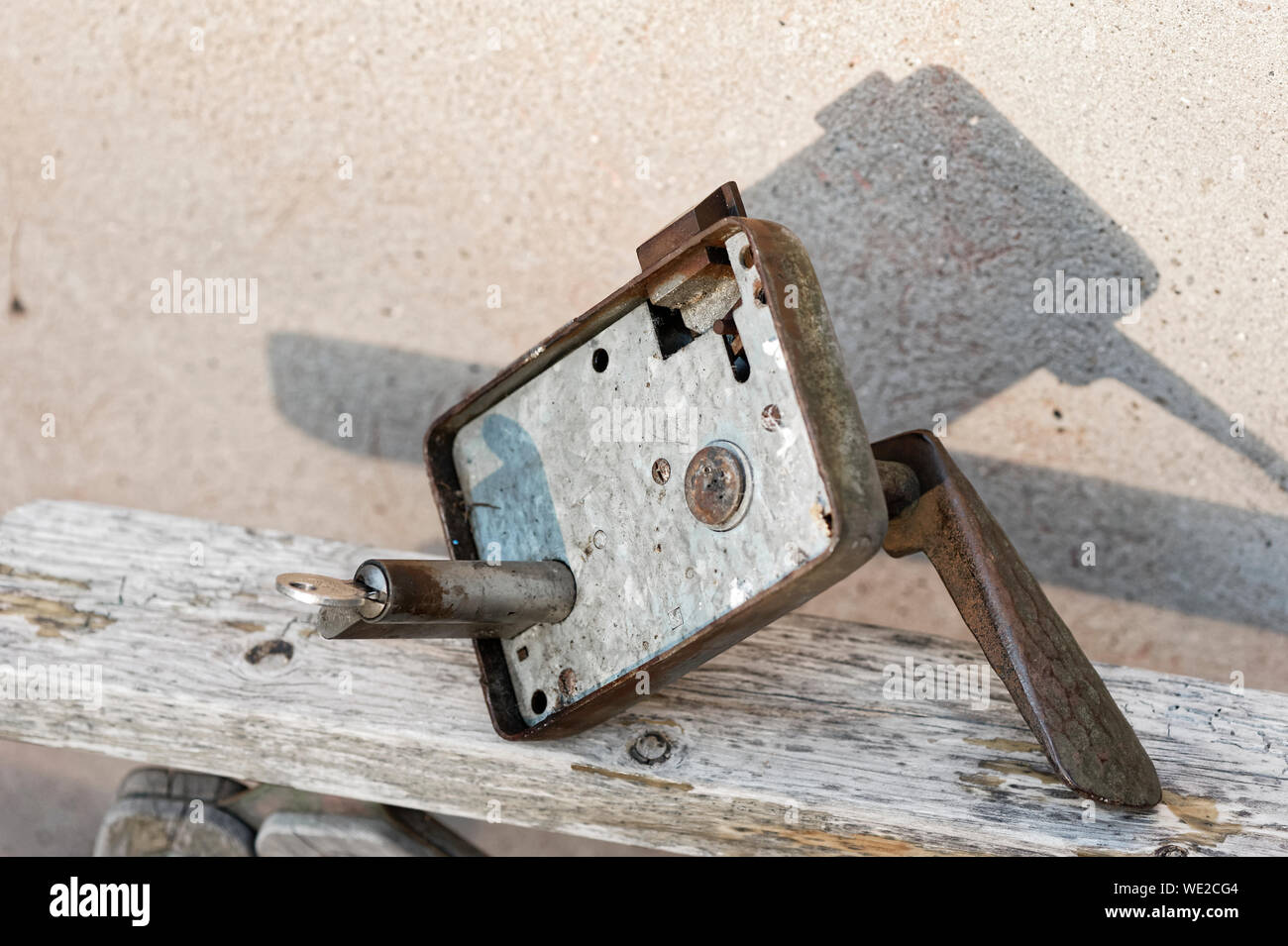 lock cylinder Stock Photo