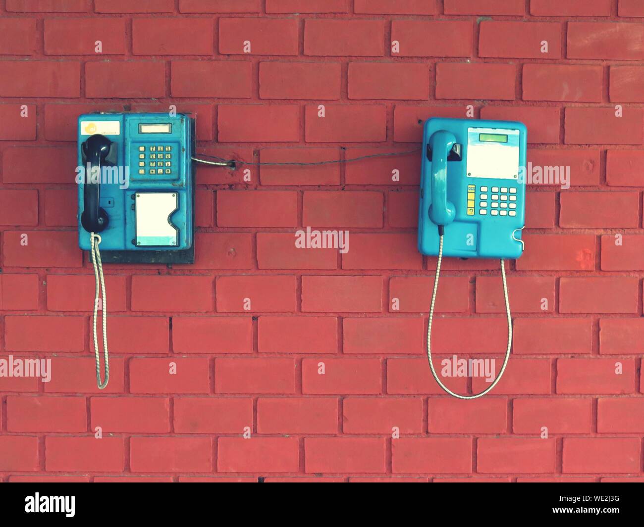 Wall of phones hires stock photography and images Alamy