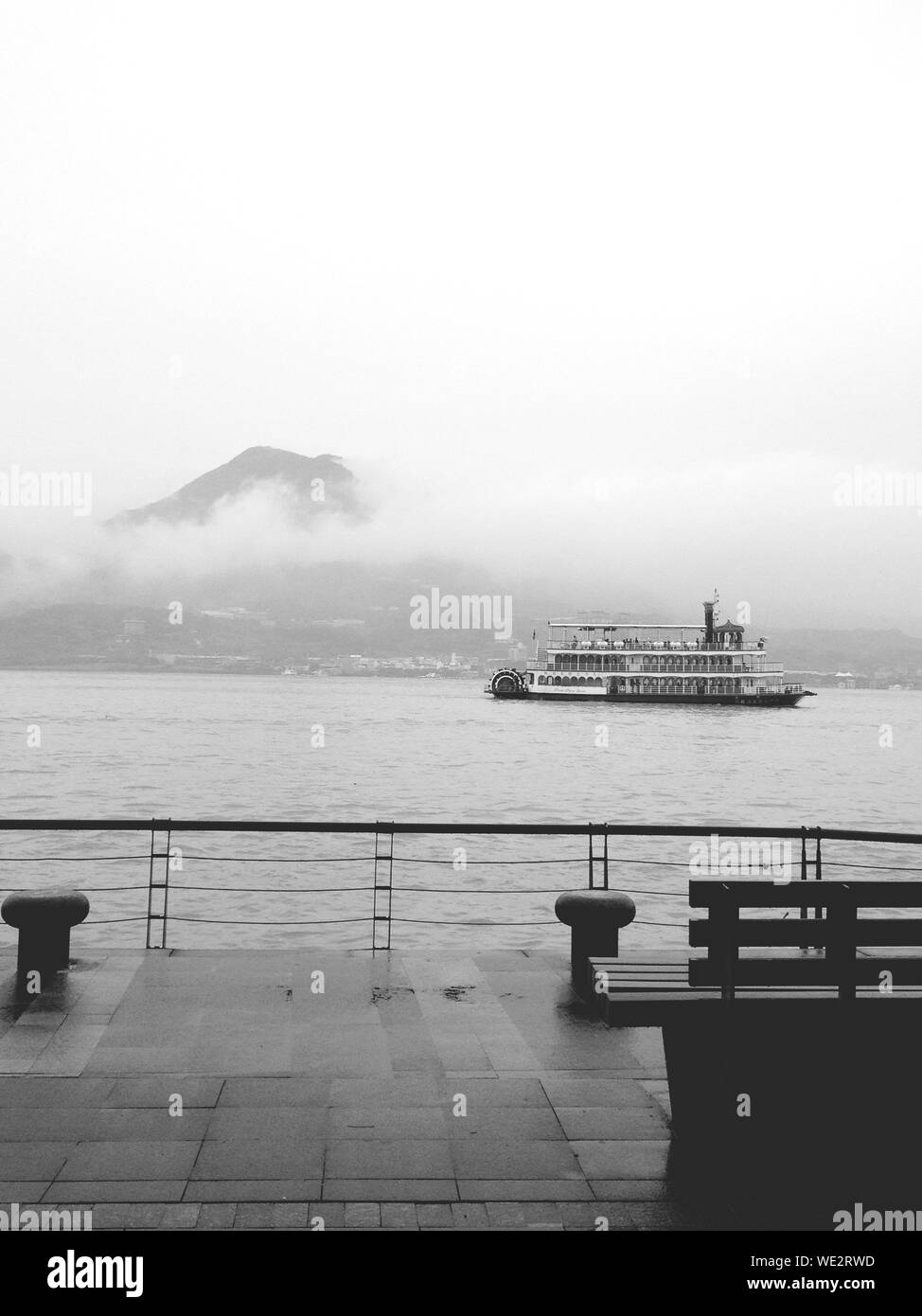 Passenger ship Black and White Stock Photos & Images - Alamy