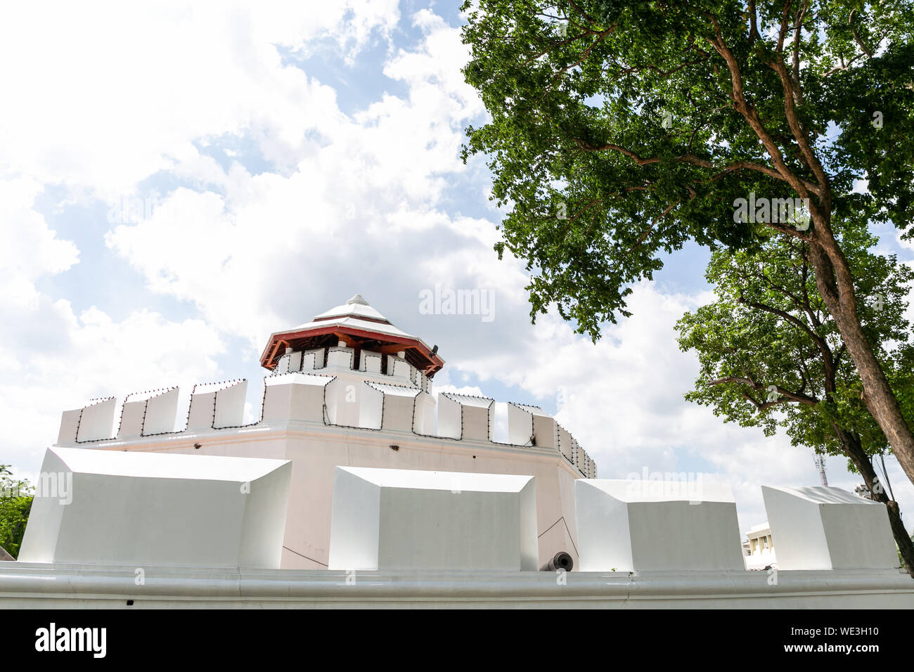 Mahakan Fort Historical landmark in Bangkok, Thailand Stock Photo