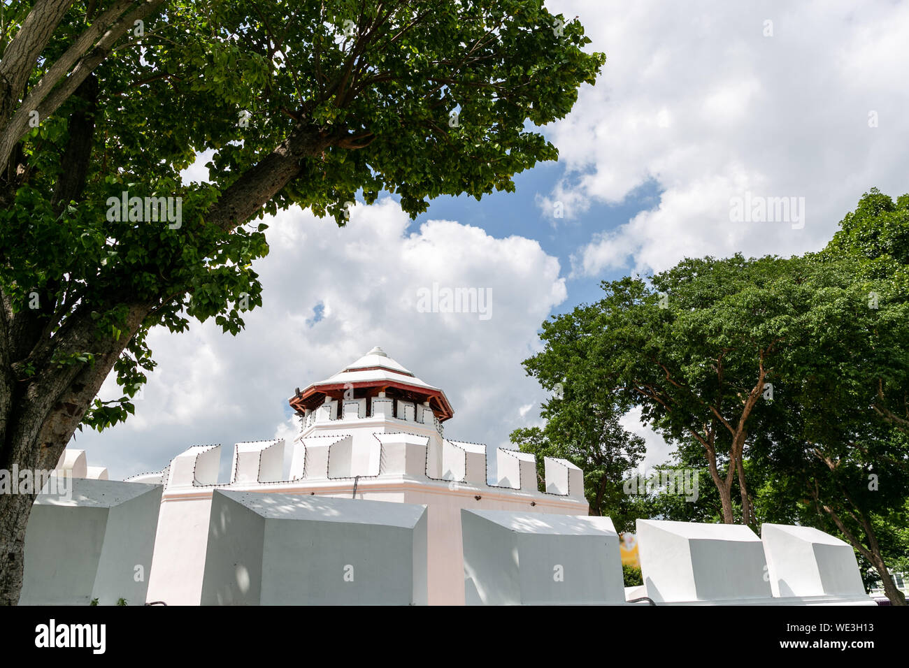 Mahakan Fort Historical landmark in Bangkok, Thailand Stock Photo