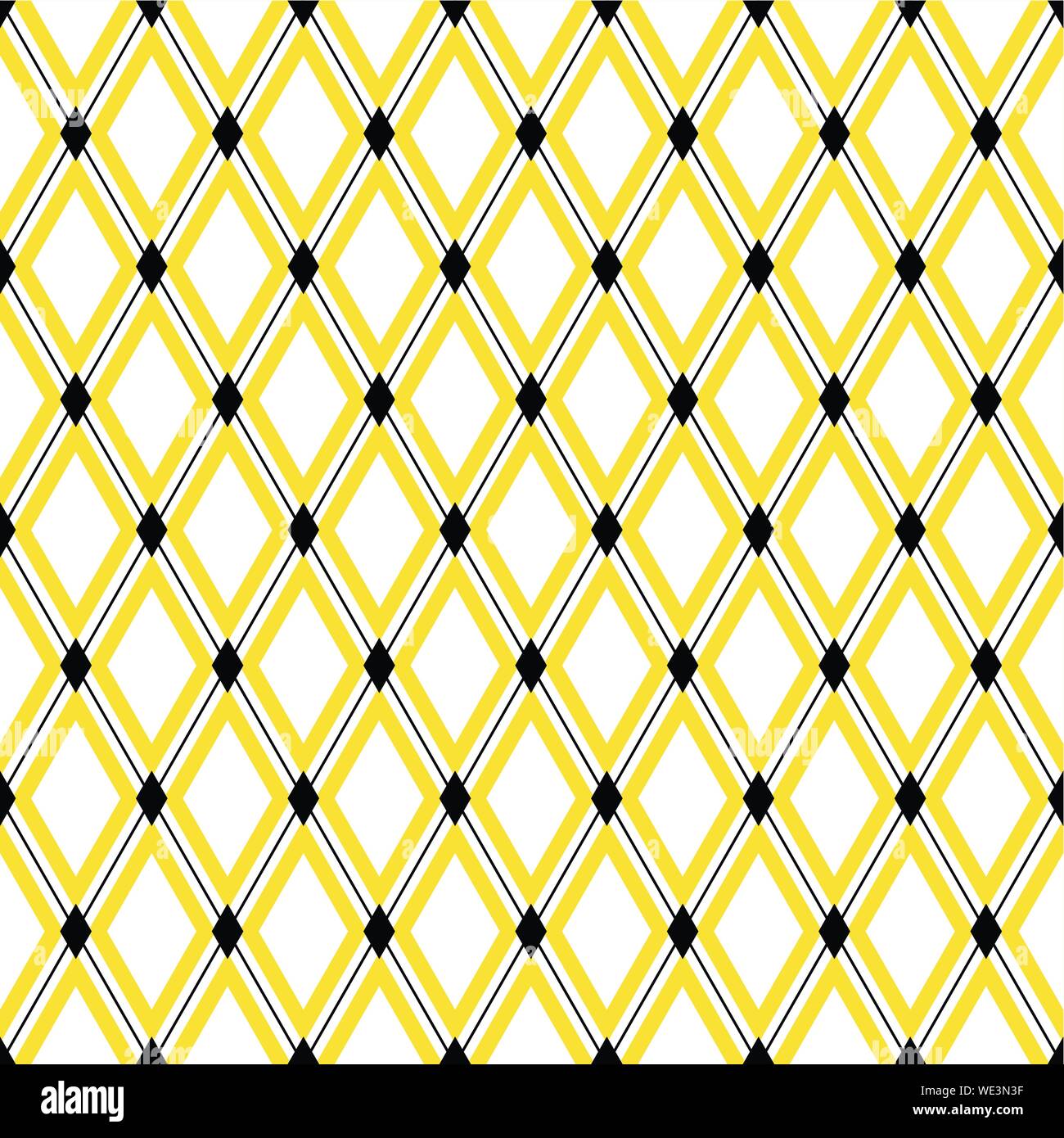 Seamless geometric hipster pattern. Endless cross lines, rhombus vector background for wallpaper, fashion print design Stock Vector