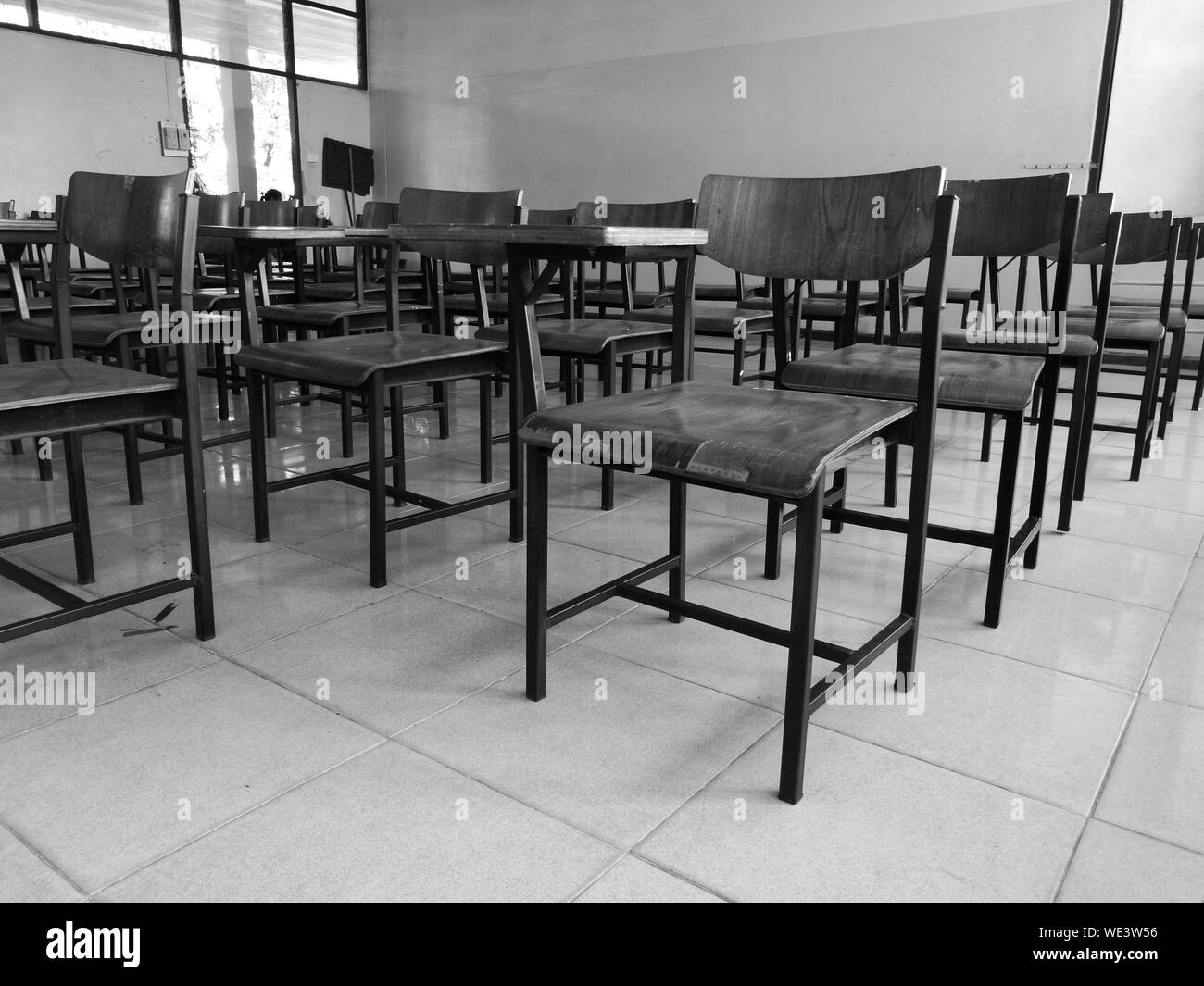 Empty Chairs Tables High Resolution Stock Photography and Images - Alamy