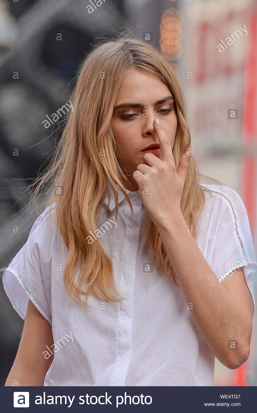 New York Ny British Model Cara Delevingne And Rapper Asap Rocky