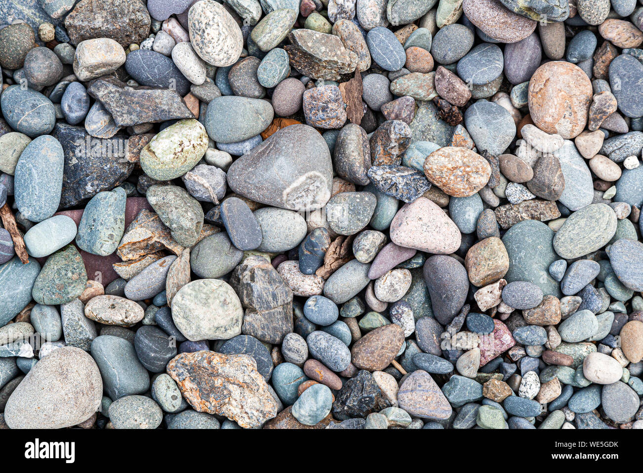 River Stones, muli-color