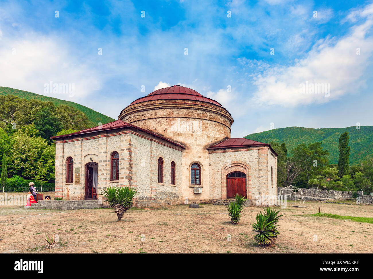 Albanian church shaki azerbaijan hires stock photography and images
