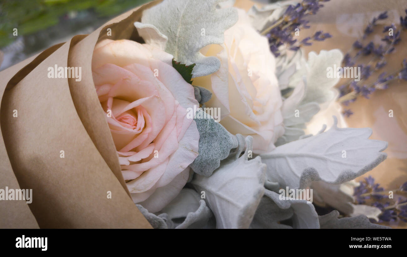 Close-up Of Flower Bouquet Stock Photo
