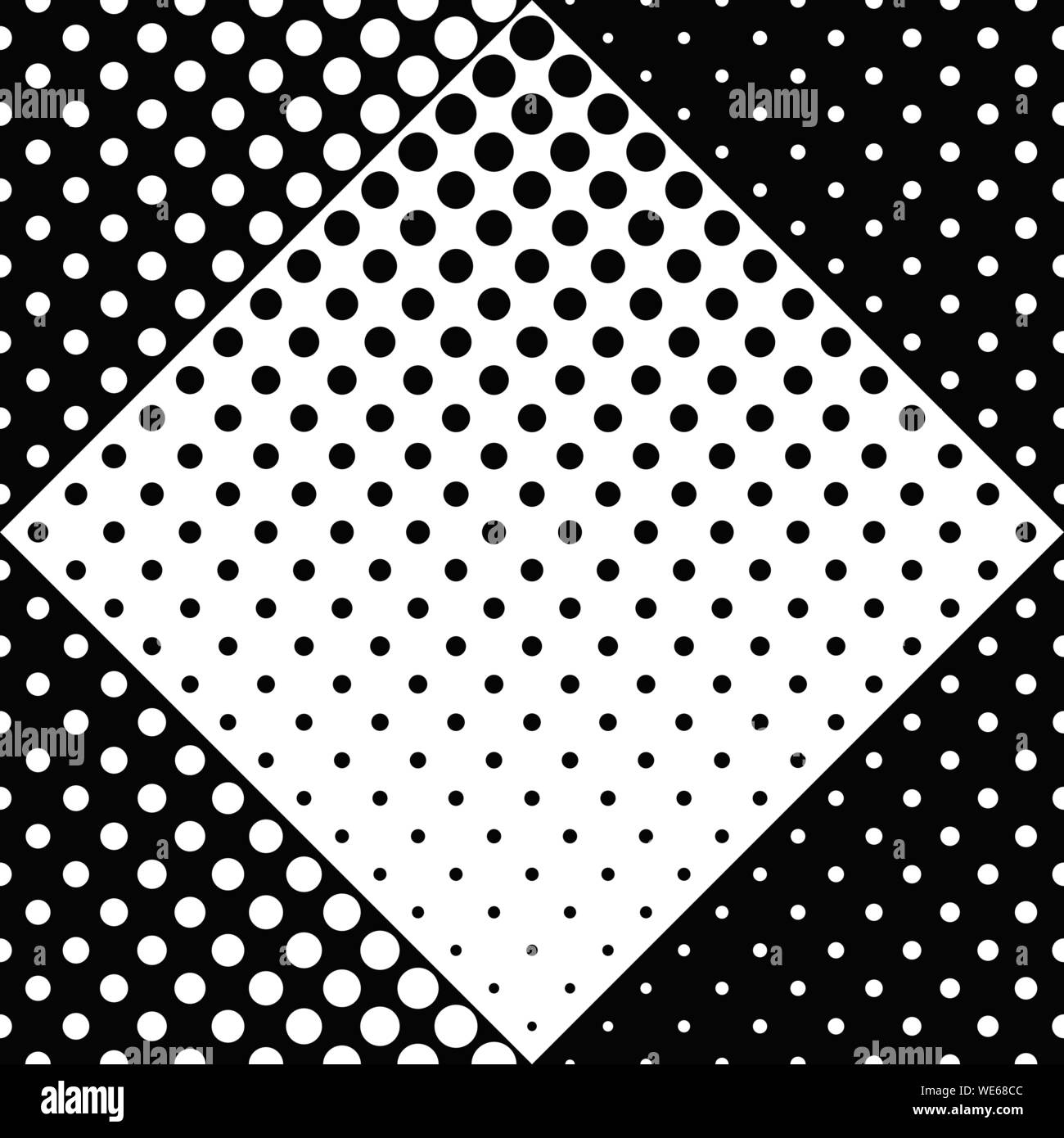 Seamless geometrical circle pattern background design - abstract vector ...
