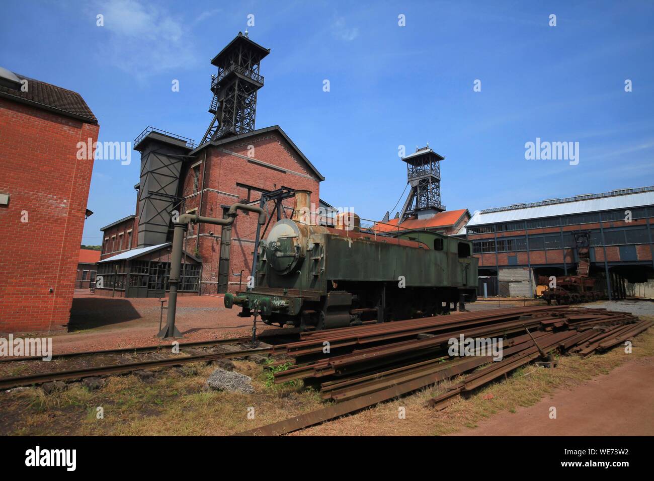 France, Nord, Lewarde, Historic Mining Center listed as World Heritage by UNESCO Stock Photo