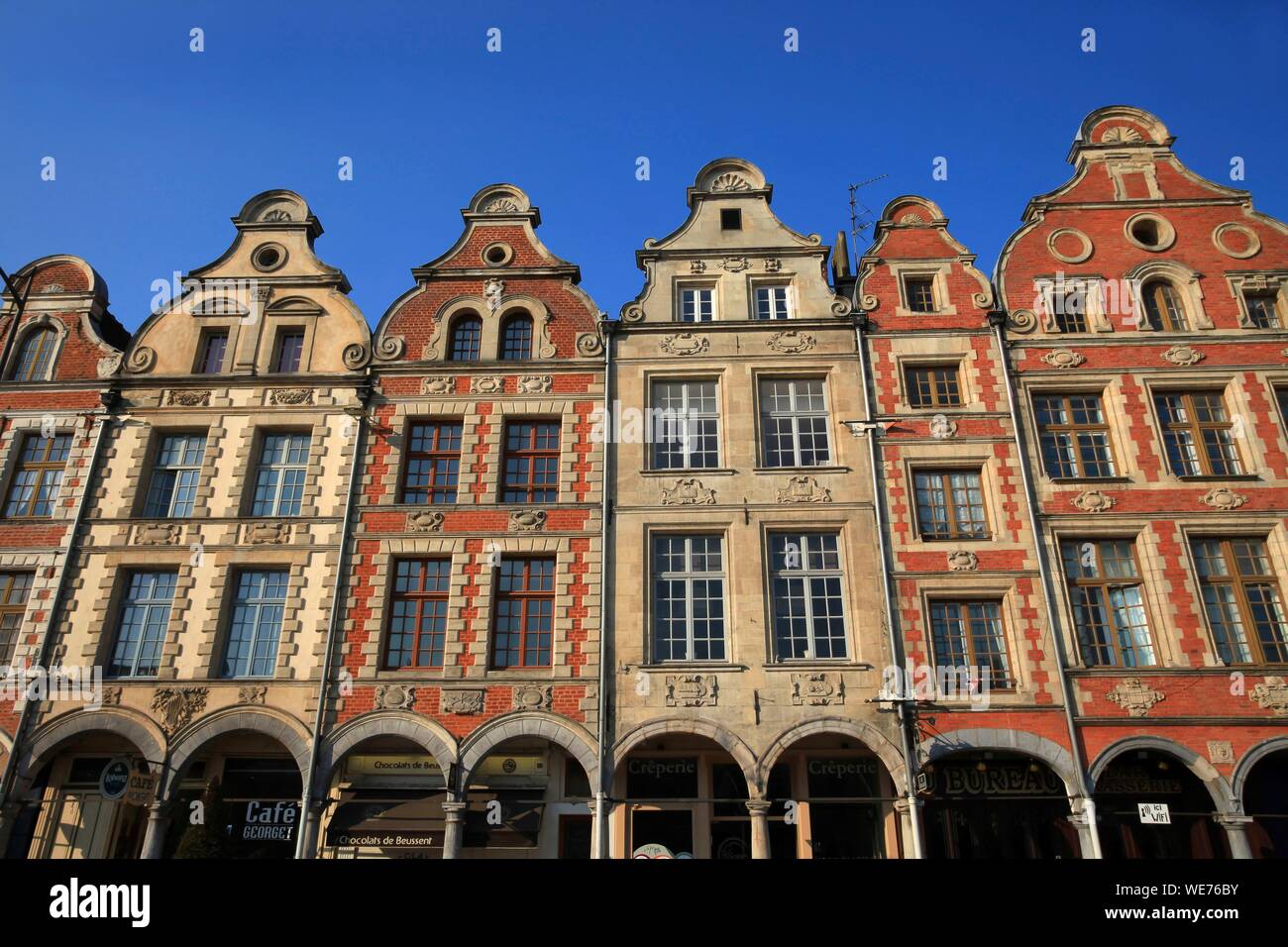 France, Pas de Calais, Arras, Place des Heros in Arras Stock Photo - Alamy