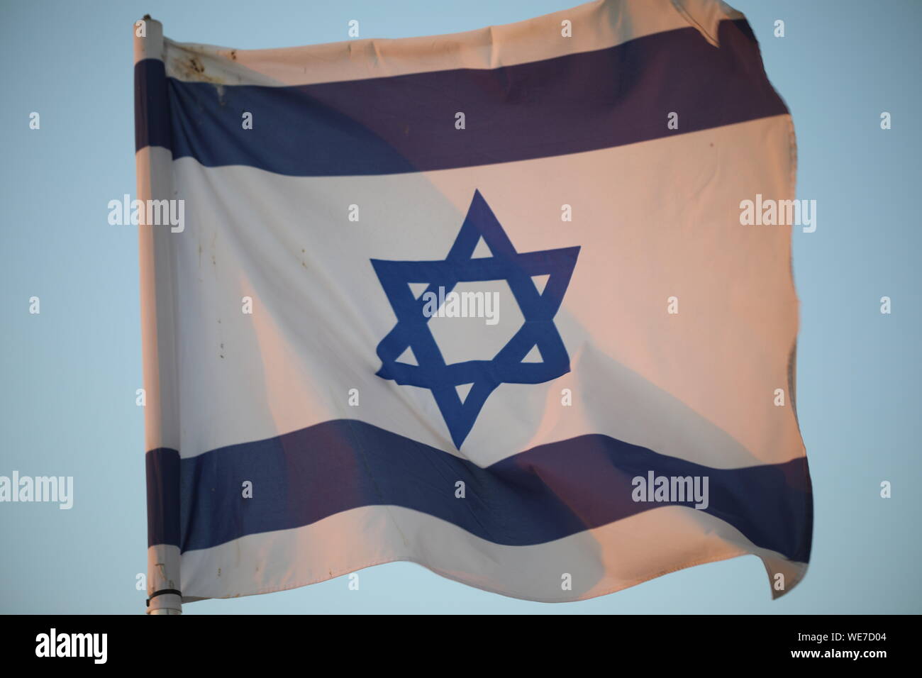 Flag of Israel Stock Photo - Alamy