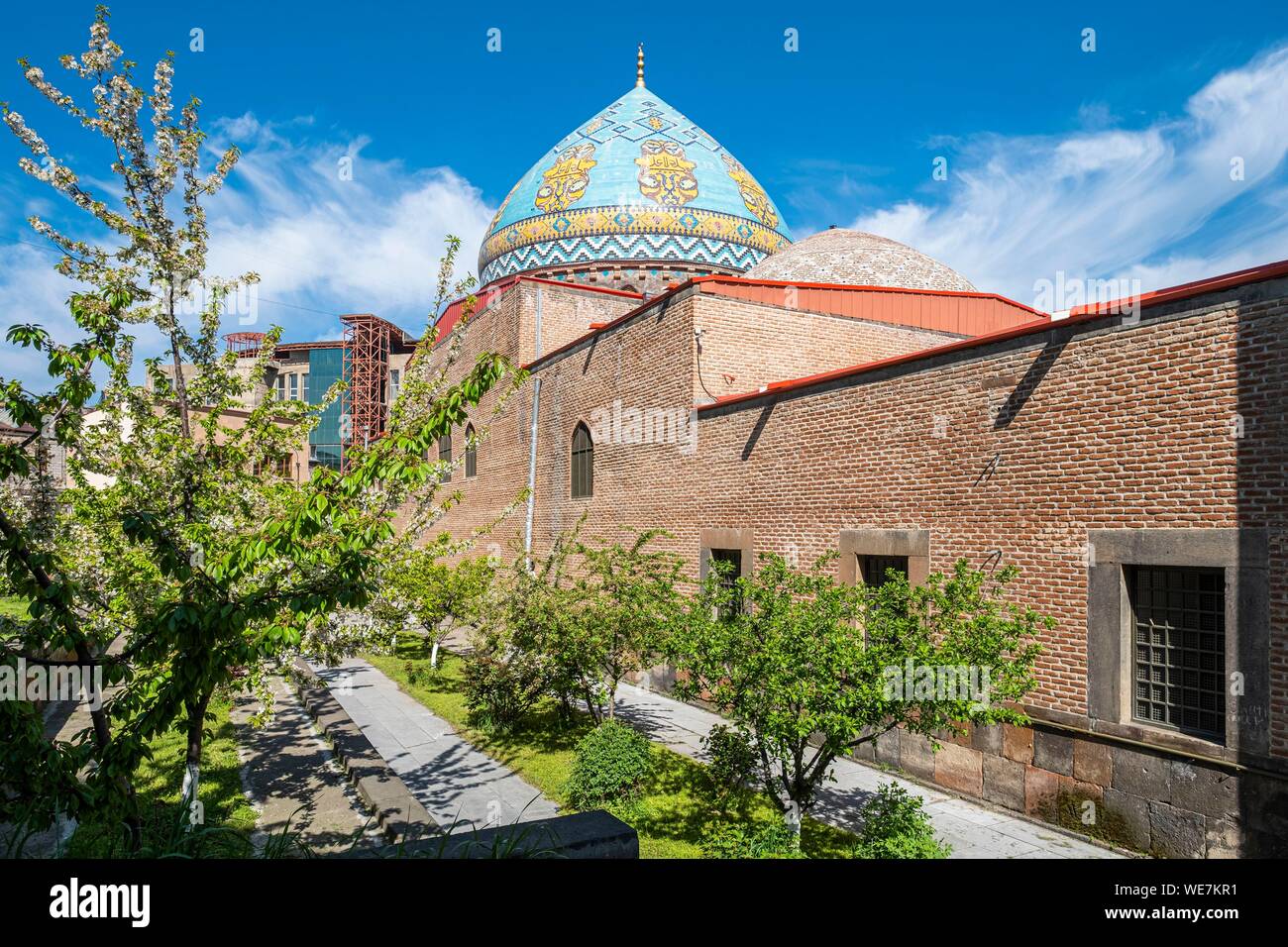Armenia, Yerevan, the Blue mosque built in 1766 Stock Photo