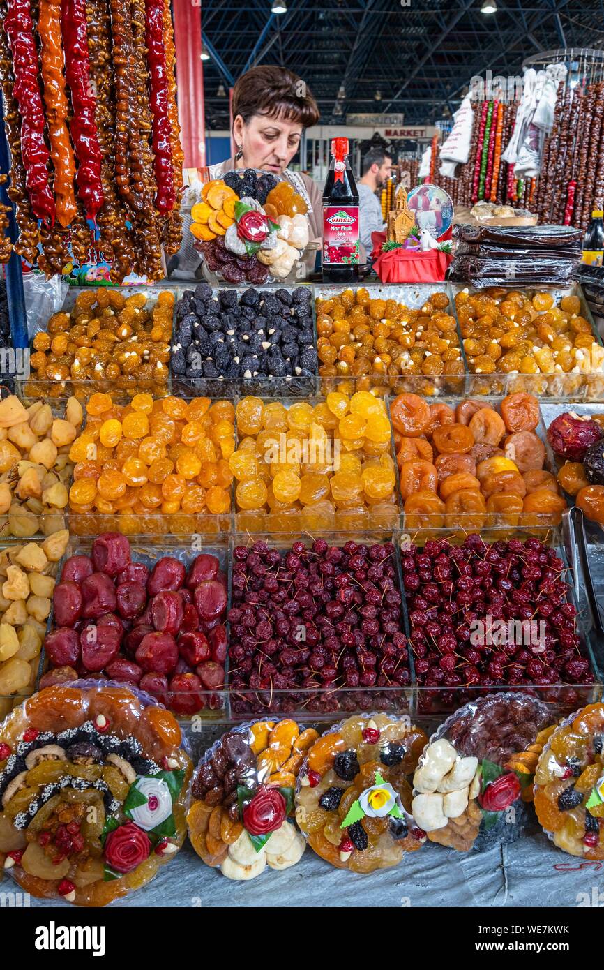 Armenia, Yerevan, GUM market, covered market of Armenian specialties