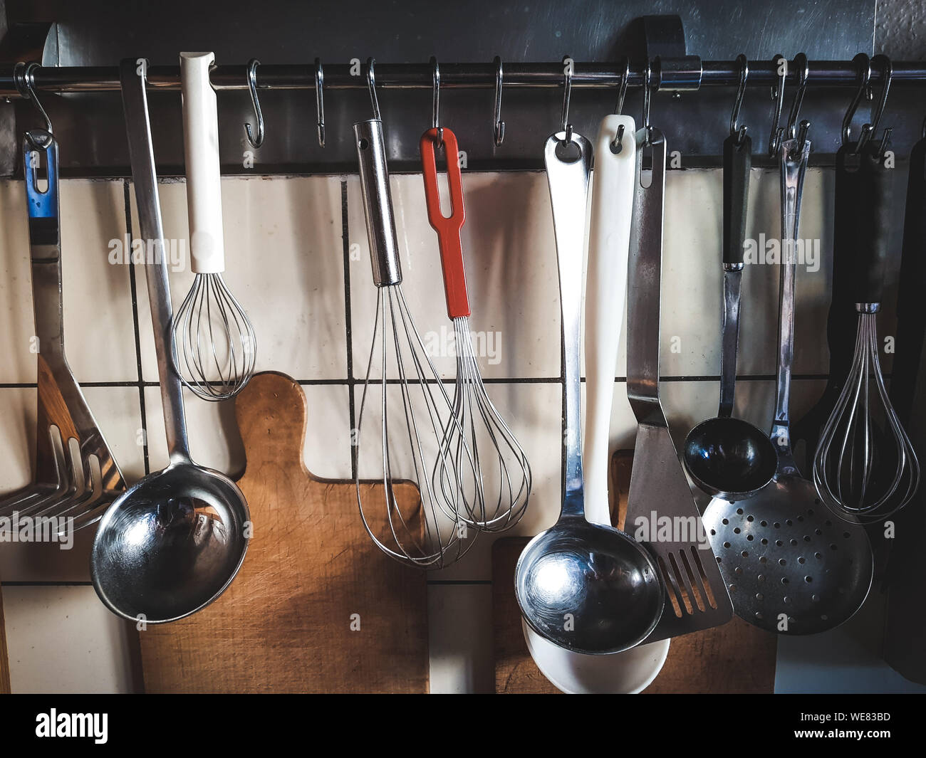 Kitchen hooks High Resolution Stock Photography and Images Alamy