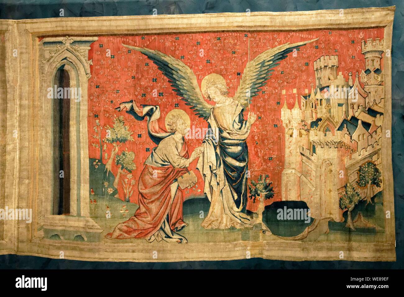 France, Maine et Loire, Angers, the castle of the Dukes of Anjou built