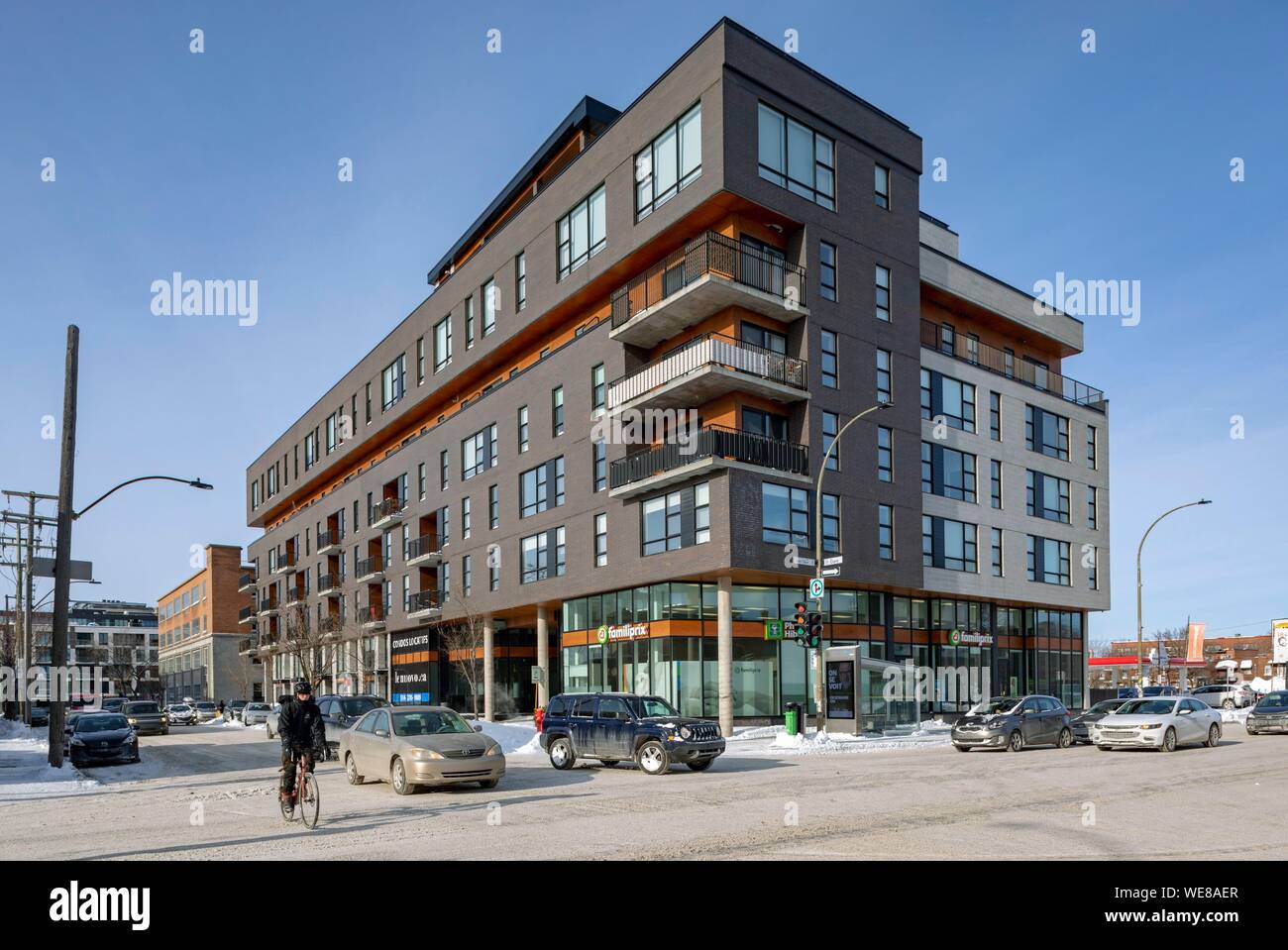 Canada, Quebec province, Montreal, MileEx neighborhood, residential