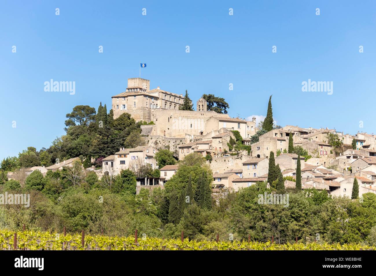 France, Vaucluse, Regional Natural Park Of Luberon, Ansouis, Labeled ...