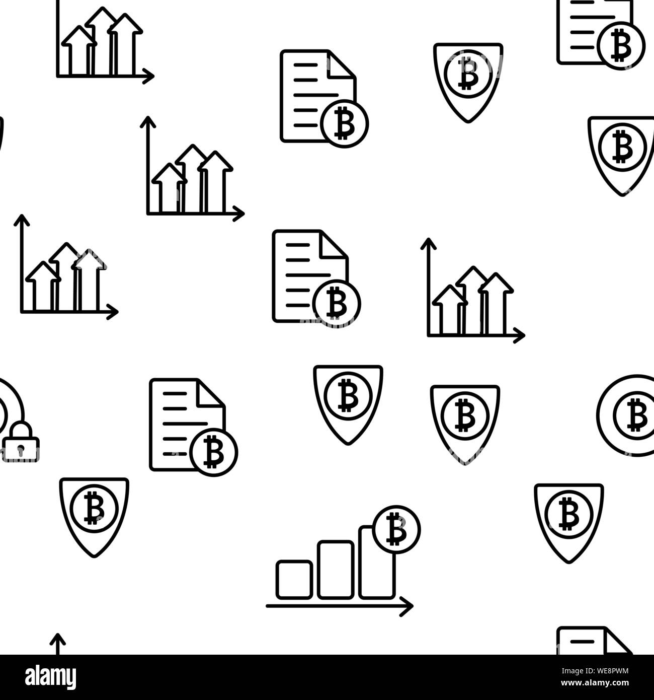 Typical Ico Pattern Seamless transactions Stock Vector Images - Alamy