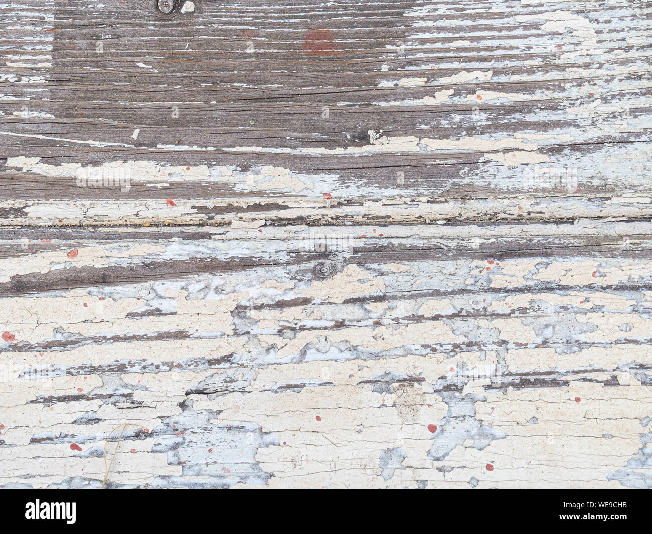 grunge wood background with white peeling paint Stock Photo - Alamy