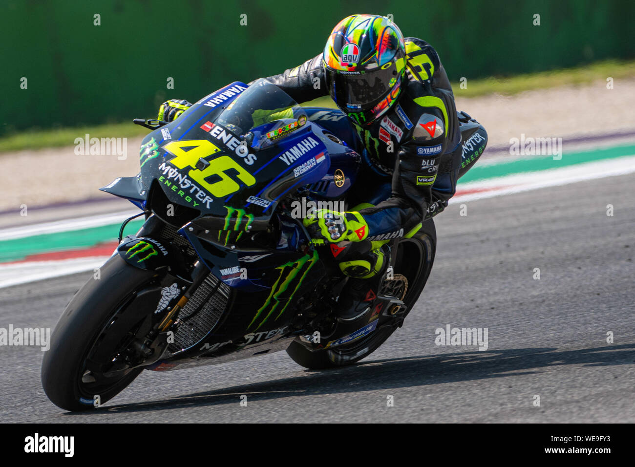 46 valentino rossi yamaha factory racing hi-res stock photography and  images - Alamy