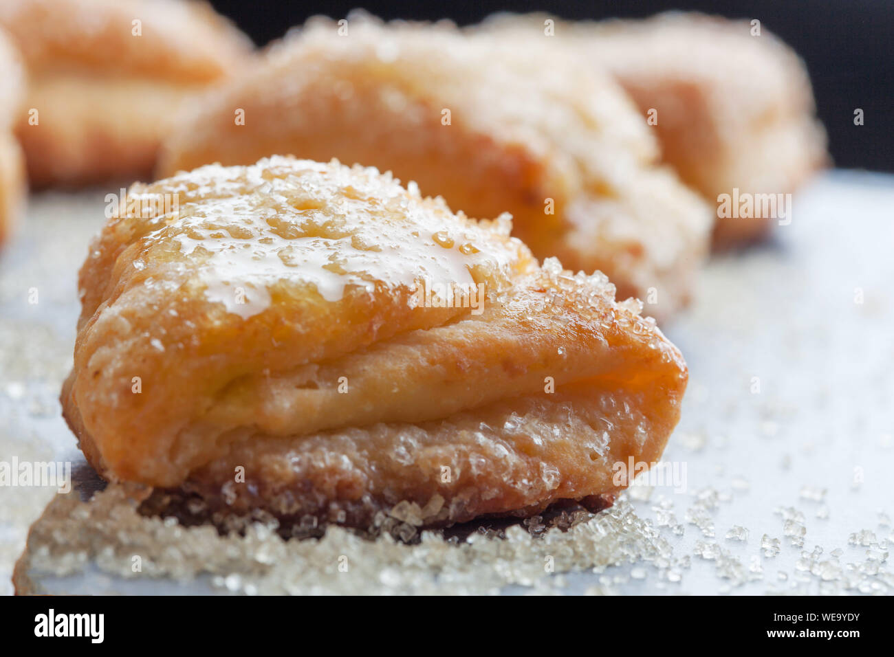 Close-up Of Sweet Food On Table Stock Photo