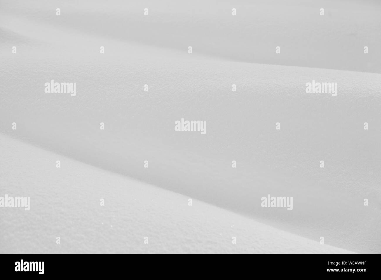 snow soft pattern texture, abstract white background Stock Photo