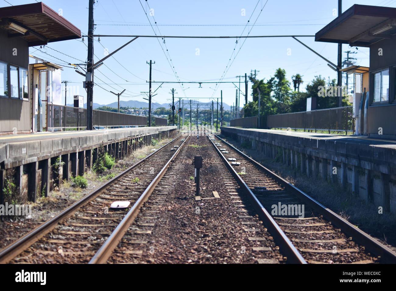 Japan rail way hi-res stock photography and images - Alamy