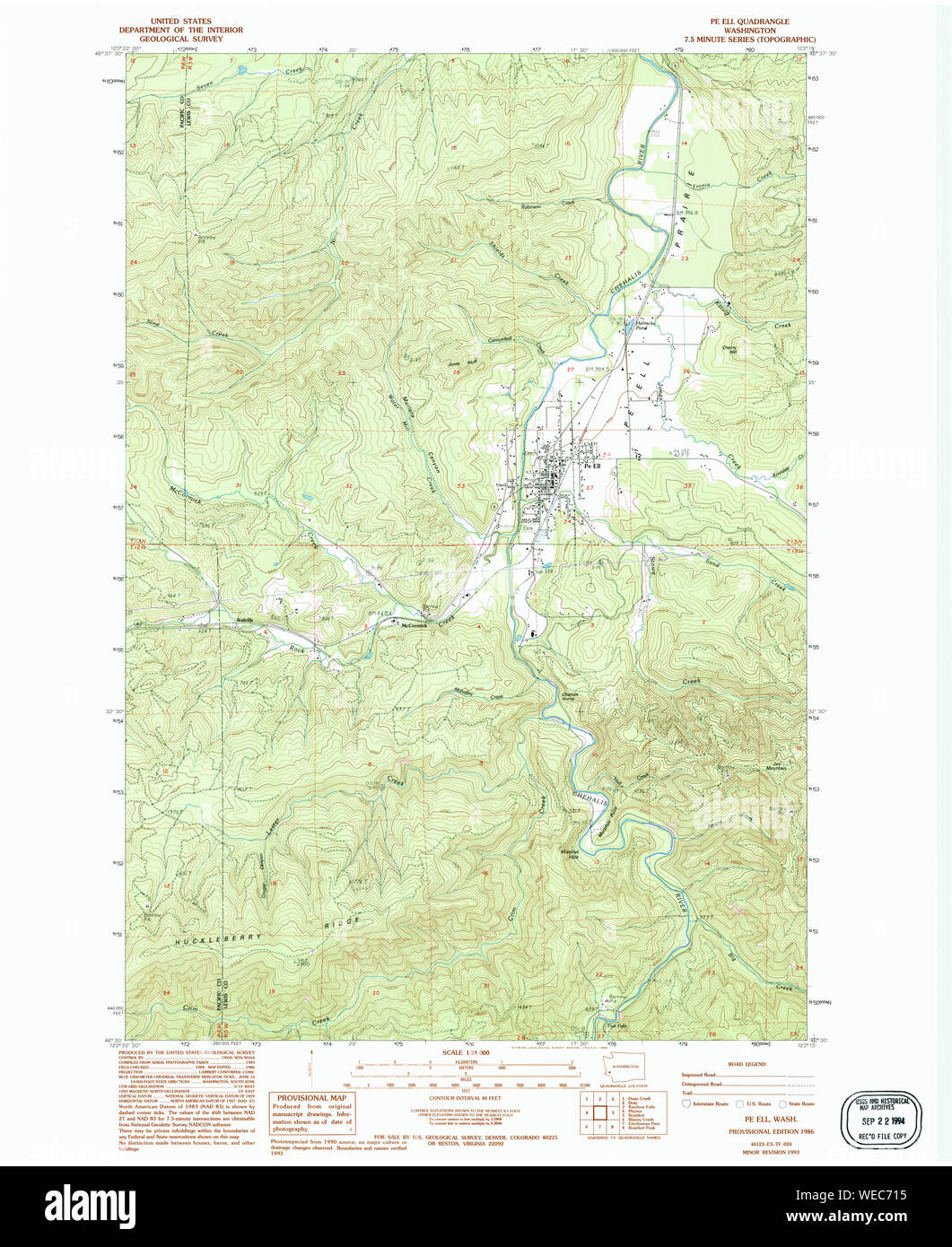 Pe ell washington map hi res stock photography and images Alamy Pe ell washington map hi res stock photography and images Alamy
