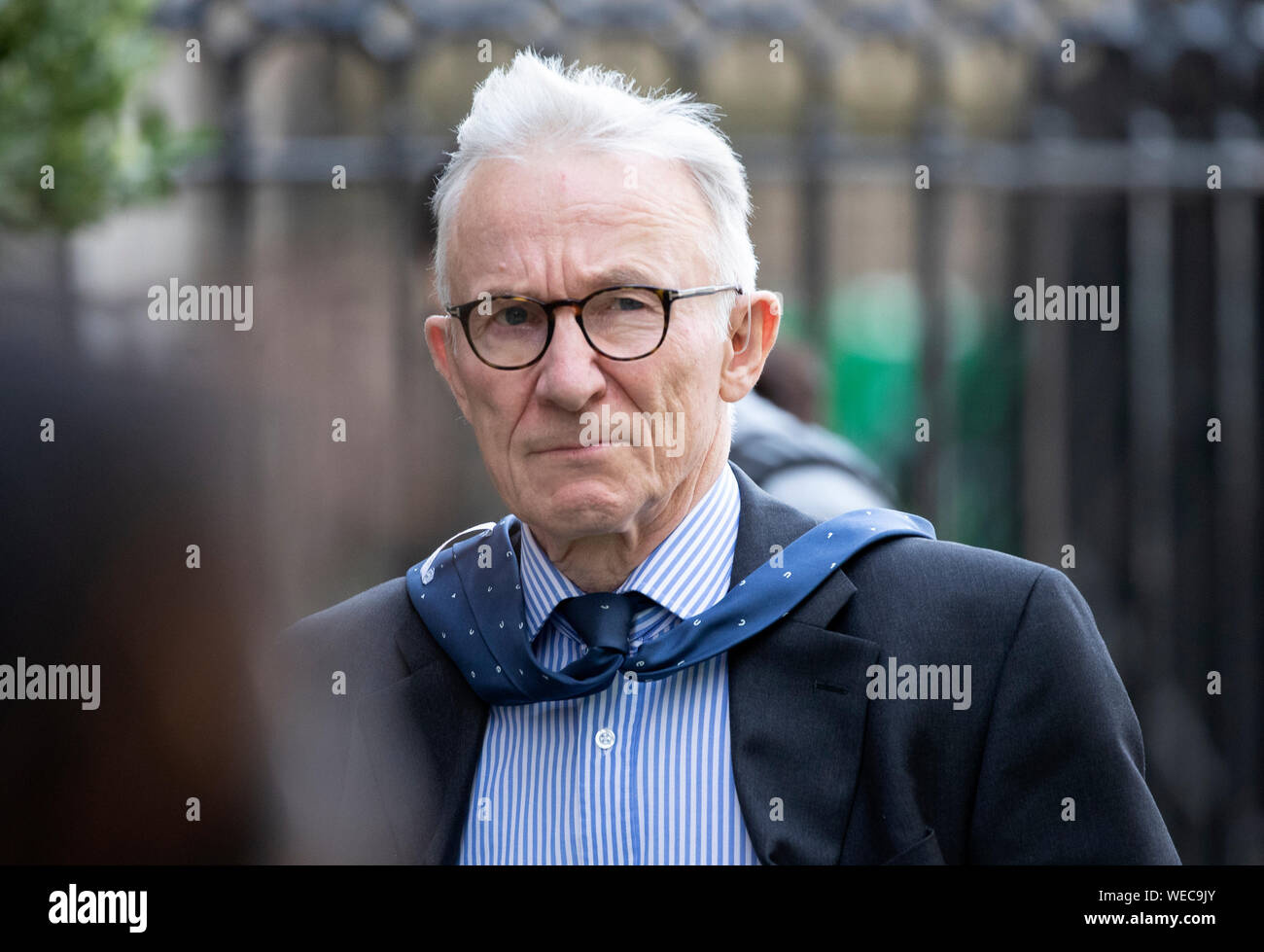 Lord Brodie outside the Court of Session in Edinburgh Scotland