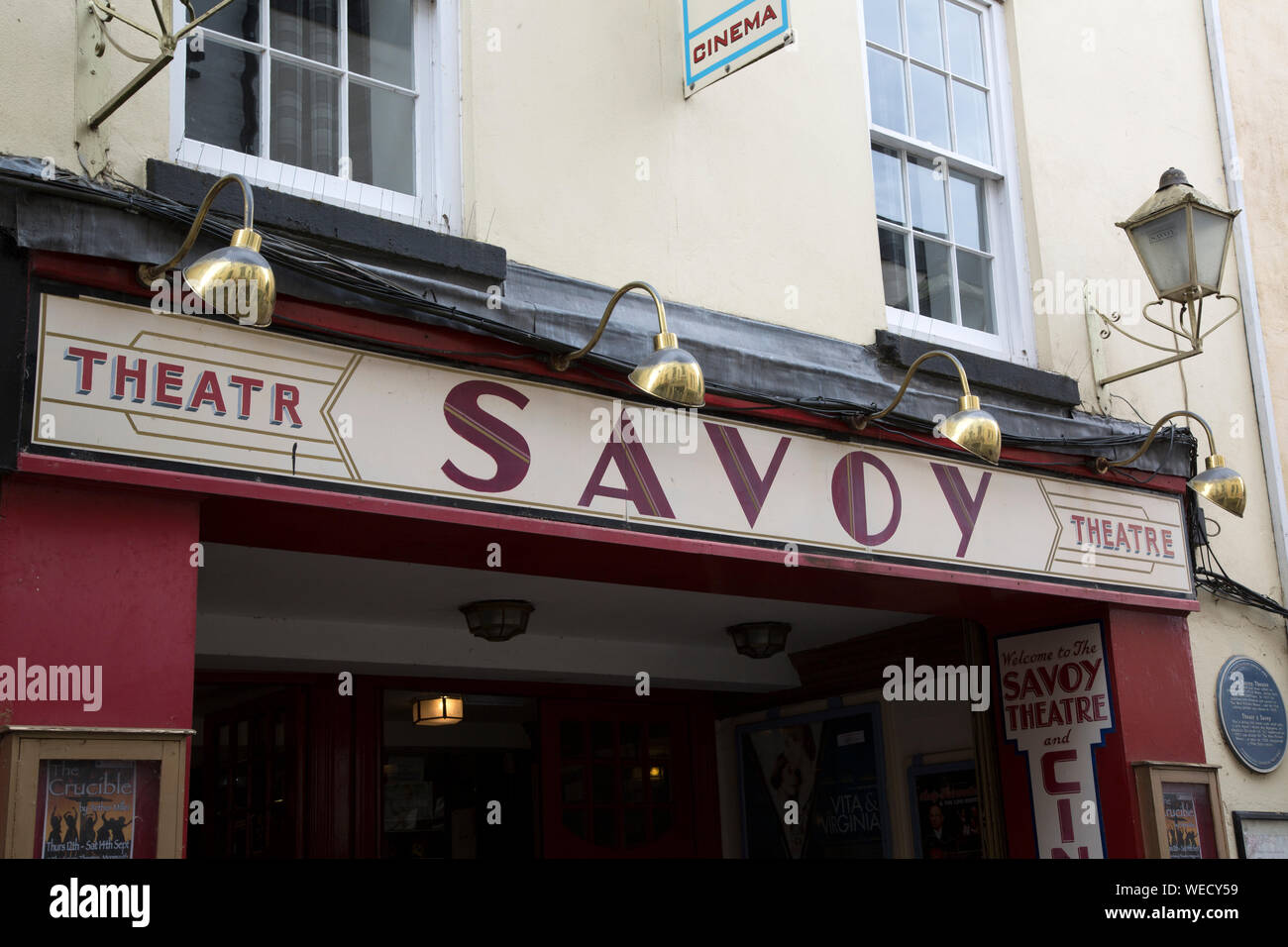 Savoy Theatre, Monmouth, Wales, UK Stock Photo Alamy