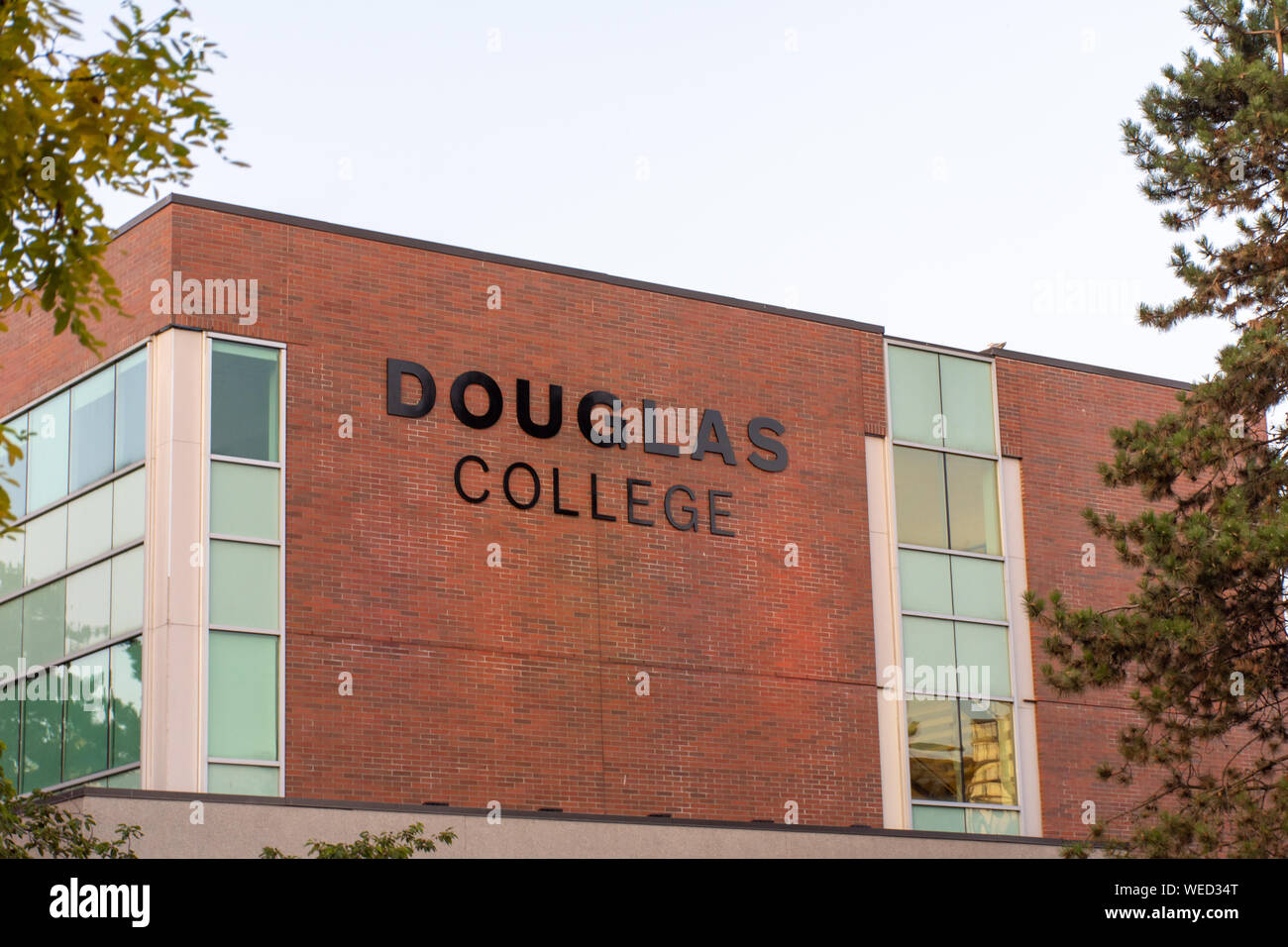 quot New Westminster British Columbia/Canada 8/3/2019: Douglas College