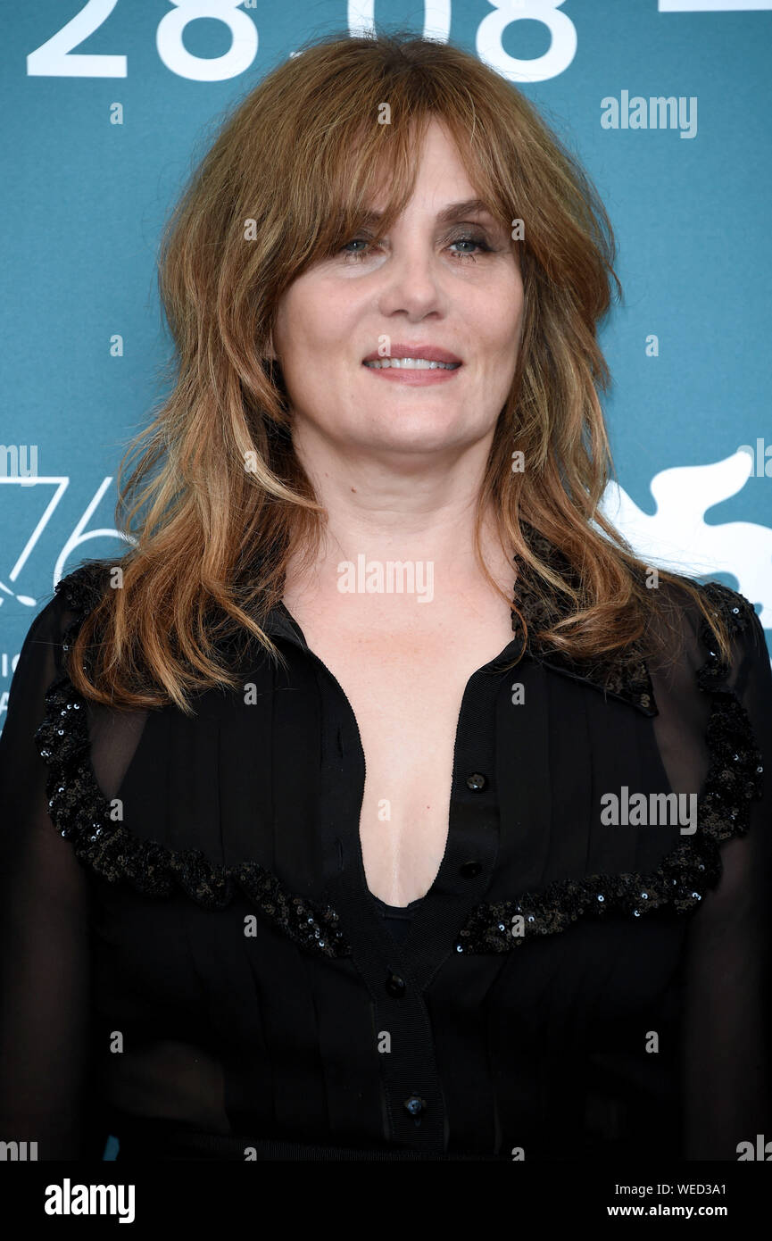 Venezia, Italy. 30th Aug, 2019. 76th Venice Film Festival 2019, Photocall film ‘J'accuse'Pictured: Emmanuelle Seigner Credit: Independent Photo Agency/Alamy Live News Stock Photo